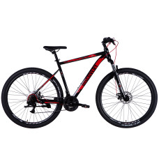 Велосипед ST 29" Discovery TREK DD FR рама-21" чорно-червоний 2025 Велосипед ST 29" Discovery TREK DD FR рама-21" чорно-червоний 2025