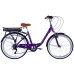 Велосипед уцінений з електроприводом 26" ST Dorozhnik eLUX Vbr FR рама-17" 36B 13А*г 500Вт сливовий (матовий) 2026