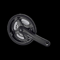 Шатун Алюмiнiй L170мм 24-34-42Т під квадрат PROWHEEL TA-CM68 чорний з Pl захистом