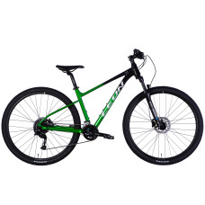 Велосипед AL 29" Leon TN 80 HDD рама-17" чорний з зеленим 2025 Велосипед AL 29" Leon TN 80 HDD рама-17" чорний з зеленим 2025