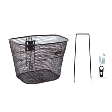 Корзина 24" ST с крепл. под болт М5 340*260*240 H365мм черный; ED TEN009