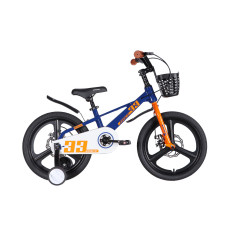 Велосипед MG 18" SPACE KID ORION DD рама-10" синiй з помаранчевим 2026