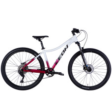 Велосипед уцінений AL 27,5" Leon XC LADY 75 HDD рама-16" білий з малиновим 2025 Велосипед уцінений AL 27,5" Leon XC LADY 75 HDD рама-16" білий з малиновим 2025