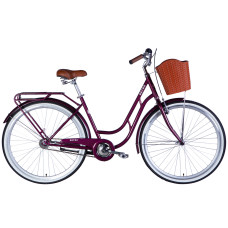 Велосипед уцінений ST 28" Dorozhnik RETRO Velosteel рама-19" малиновий 2026 Велосипед уцінений ST 28" Dorozhnik RETRO Velosteel рама-19" малиновий 2026