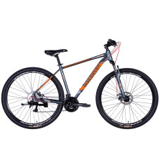 Велосипед AL 29" Discovery BASTION DD CS рама-19" сіро-помаранчевий 2025 Велосипед AL 29" Discovery BASTION DD CS рама-19" сіро-помаранчевий 2025