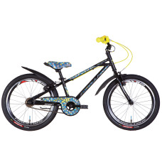 Велосипед ST 20" Formula ACTIVE Vbr рама-10" чорний 2024 крила, підніжка, дзвоник Велосипед ST 20" Formula ACTIVE Vbr рама-10" чорний 2024 крила, підніжка, дзвоник