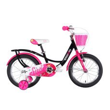 Велосипед ST 16" SPACE KID SUN BH рама-9" чорний з рожевим 2026 Велосипед ST 16" SPACE KID SUN BH рама-9" чорний з рожевим 2026