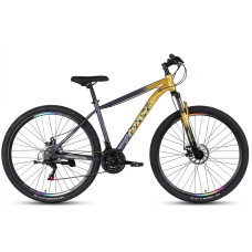 Велосипед ST 29" SPACE MARS DD FR рама-18" золотисто-чорний 2026 Велосипед ST 29" SPACE MARS DD FR рама-18" золотисто-чорний 2026