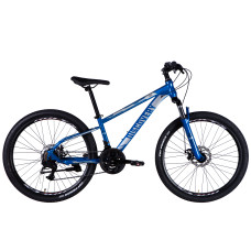 Велосипед уцінений ST 26" Discovery TREK DD FR рама-13" синьо-сріблястий 2025 Велосипед уцінений ST 26" Discovery TREK DD FR рама-13" синьо-сріблястий 2025