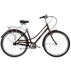Велосипед AL 28" Dorozhnik SAPPHIRE планет. рама-19" коричневий з багажником зад AI, з крилом St 2022 Велосипед AL 28" Dorozhnik SAPPHIRE планет. рама-19" коричневий з багажником зад AI, з крилом St 2022