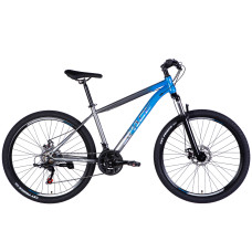 Велосипед ST 27.5" SPACE MARS DD FR рама-17" синьо-сірий 2026 Велосипед ST 27.5" SPACE MARS DD FR рама-17" синьо-сірий 2026