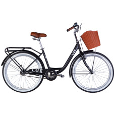 Велосипед ST 26" Dorozhnik LUX Velosteel рама-17" чорний (матовий) 2026 Велосипед ST 26" Dorozhnik LUX Velosteel рама-17" чорний (матовий) 2026