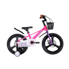 Велосипед MG 18" SPACE KID ORION DD рама-10" рожевий з фіолетовим 2026 Велосипед MG 18" SPACE KID ORION DD рама-10" рожевий з фіолетовим 2026