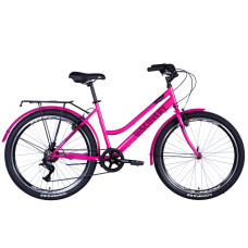 Велосипед ST 26" Discovery PRESTIGE WOMAN Vbr FR рама-17" рожевий 2024 крила, крило пер., крило зад., підніжка Велосипед ST 26" Discovery PRESTIGE WOMAN Vbr FR рама-17" рожевий 2024 крила, крило пер., крило зад., підніжка
