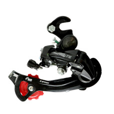 Перемикач задн. 7 max-28T під гак SHIMANO RD-TZ500В чорний середня лапка Перемикач задн. 7 max-28T під гак SHIMANO RD-TZ500В чорний середня лапка
