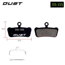 Колодки гальмівні disc напівметал DUST DS-15-1 E7 Trail, E9 Trail XO Trail, XX Trail GUIDE Колодки гальмівні disc напівметал DUST DS-15-1 E7 Trail, E9 Trail XO Trail, XX Trail GUIDE