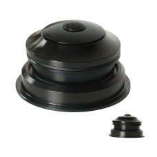 Рульова колонка безрізьбова напівінтегр. 1-1/8”-1.5” чорний Kenli KL-B330 з прехідником під конусний стакан для вилки (30)