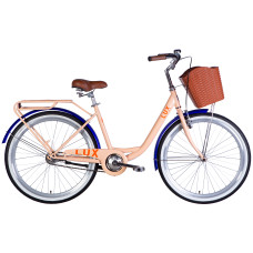 Велосипед ST 26" Dorozhnik LUX Velosteel рама-17" пудровий 2025 Велосипед ST 26" Dorozhnik LUX Velosteel рама-17" пудровий 2025