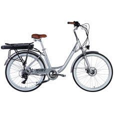 Велосипед з електроприводом 26" AL Dorozhnik eRUBY DD FR рама-17" 36B 17.5А*г 500Вт світло-сірий YS 2425 2025 Велосипед з електроприводом 26" AL Dorozhnik eRUBY DD FR рама-17" 36B 17.5А*г 500Вт світло-сірий YS 2425 2025